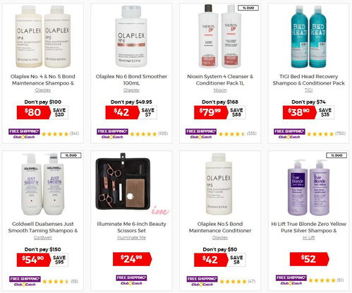 最高78折！美發護發產品工具換新好時機，統統囤起來
